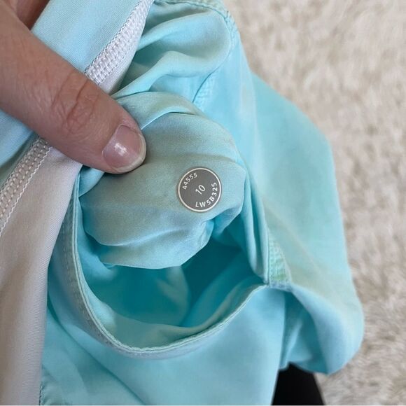 Lululemon Serene Loose Fit Pants Aqua Blue Size 10 - Picture 6 of 7